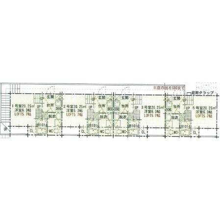 大曽根駅 徒歩5分 2階の物件間取画像